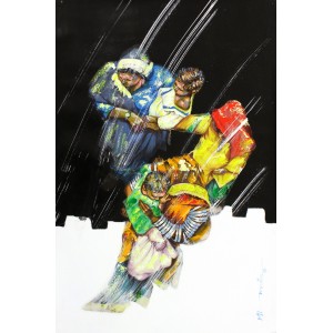 Hussain Chandio, 24 x 36 Inch, Acrylic on Canvas, Figurative Painting-AC-HC-161